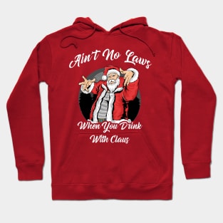 No Laws Santa Claus Hoodie